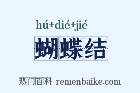 蝴蝶结是什么意思的图片